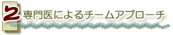 専門医によるチームアプローチ